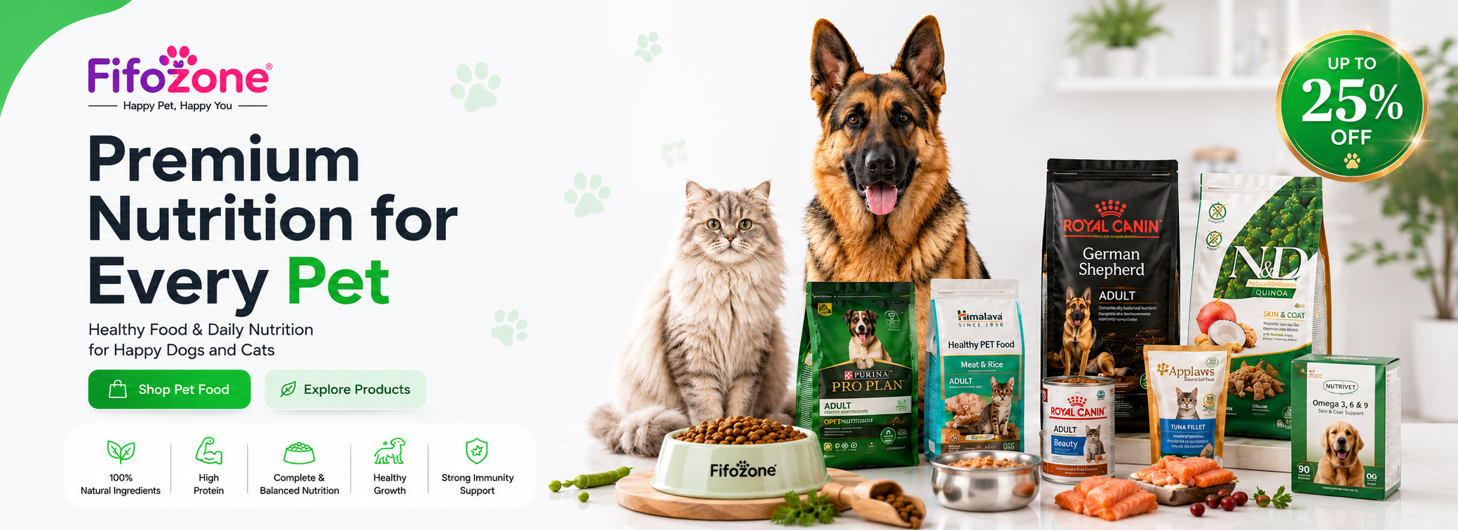 Premium Nutrition for Every Pet — FifoZone