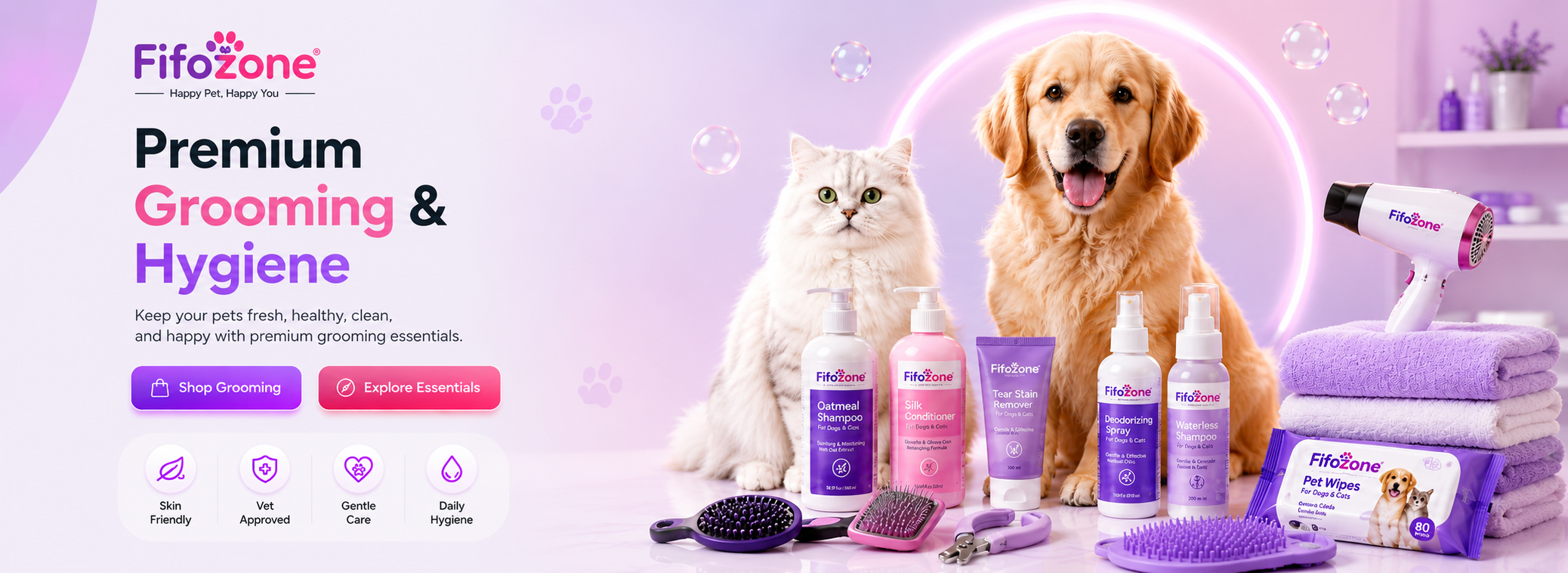 Grooming & Hygiene for Every Pet — FifoZone