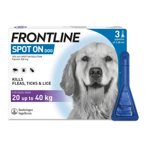 Boehringer Ingelheim Frontline Plus Spot On for Large Dogs (20kg to 40kg)