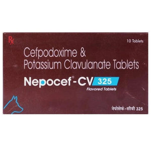 Ttk Nepocef-CV 325mg Tablet for Dogs and Cats