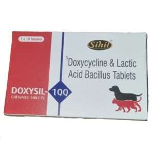 Sihil Doxysil Doxycycline 100mg Tablet for Dogs & Cats