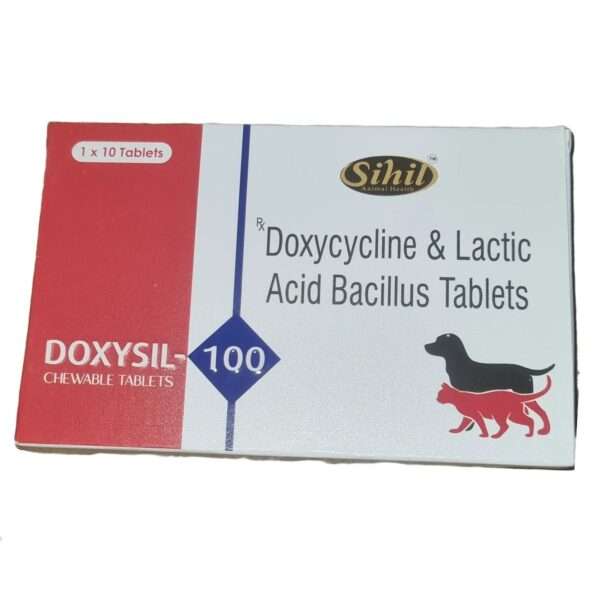 Sihil Doxysil Doxycycline 100mg Tablet for Dogs & Cats