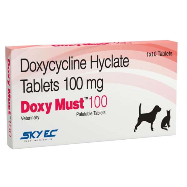 Skyec Doxy Must 100mg Tablets for Dogs and Cats
