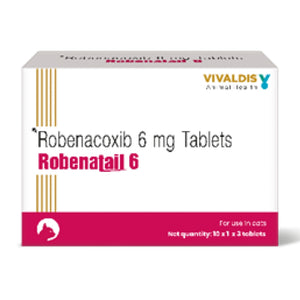 Vivaldis Robenatail (Robenacoxib 6mg) Painkiller Tablet for Cats