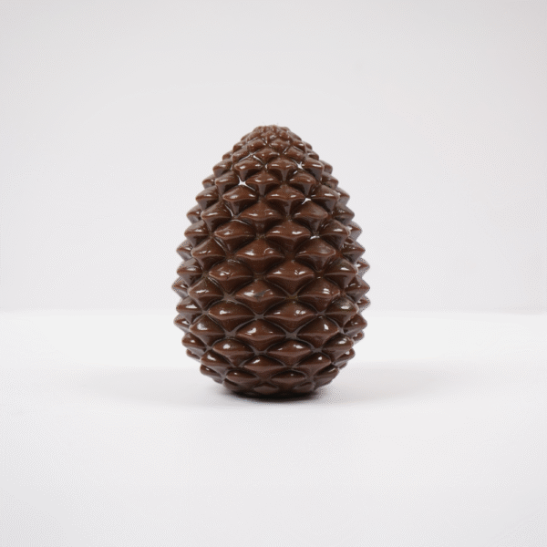 Skatrs Pinecone Treat Dispenser for Dogs (Brown)