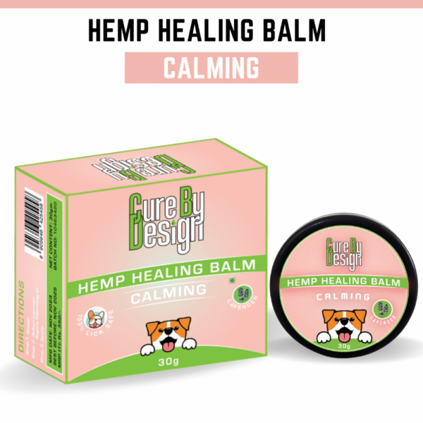 Cure By Design Hemp Healing Balm for Dogs and Cats (Calming)