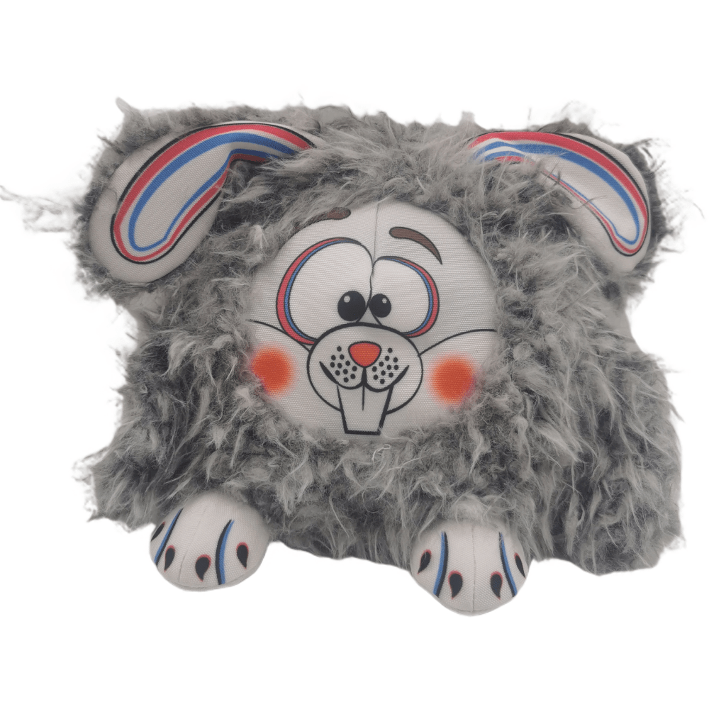 NutraPet The Jumpy Rabbit Toy for Dogs (Multicolour)