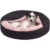 fluffy-petslover-calming-anti-anxiety-hooded-fabric-bed-with-attached-blanket-for-dogs-and-cats-black