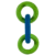 jw-invincible-chains-triple-toy-for-dogs-green-blue