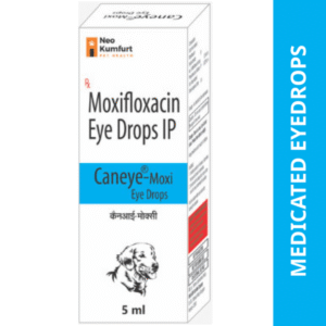 Neo Kumfurt Caneye Moxi (Moxifloxacin) Eye Drops for Dogs and Cats