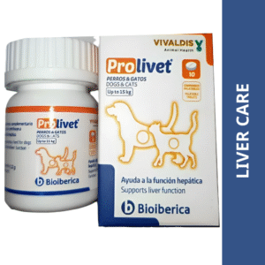 Vivaldis Prolivet Tablet for Medium Dogs and Cats (pack of 10 tablets)