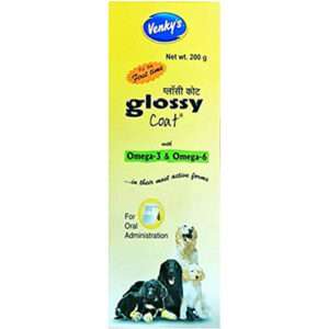 Venkys Glossycoat Omega 3 + Omega 6 for Dogs