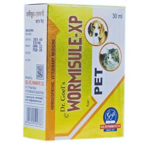 Dr Goel's Wormisule XP Dewormer for Dogs and Cats (30ml)
