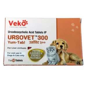 Veko Ursovet 300 Tablets for Dogs and Cats (pack of 10 tablets)