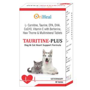 Oriheal Tauritine Plus Tablet Heart Support for Dogs and Cats