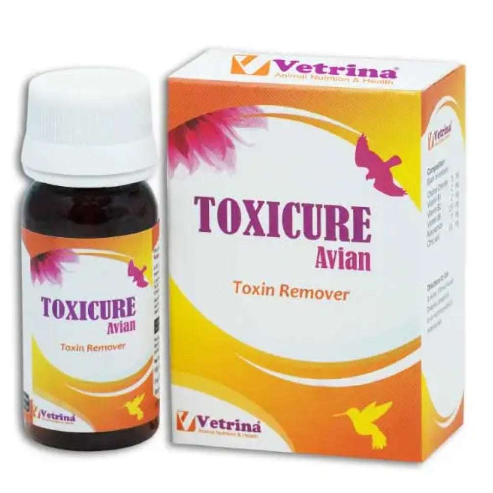 Vetrina Toxicure Avian Drops for Birds (30ml)