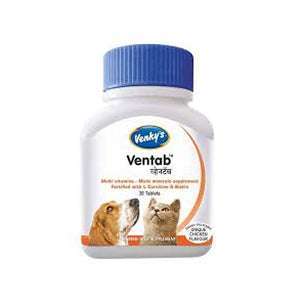 Venkys Ventab Multivitamin Supplements for Dogs and Cats