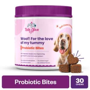 TailsAlive Probiotic Chicken Flavor Soft Chews Supplements for Dogs
