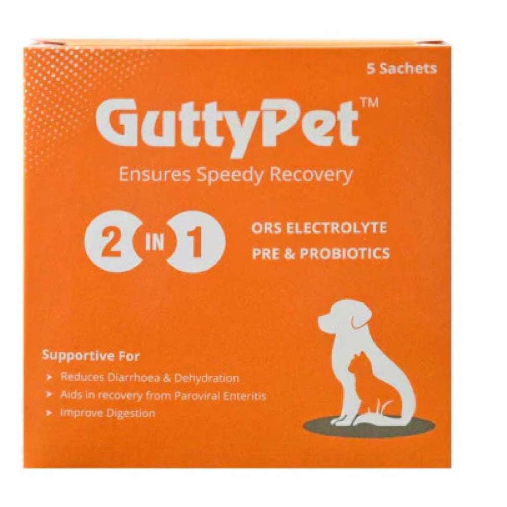 Skyec Gutty Pet Sachet Probiotic Supplement for Dogs and Cats