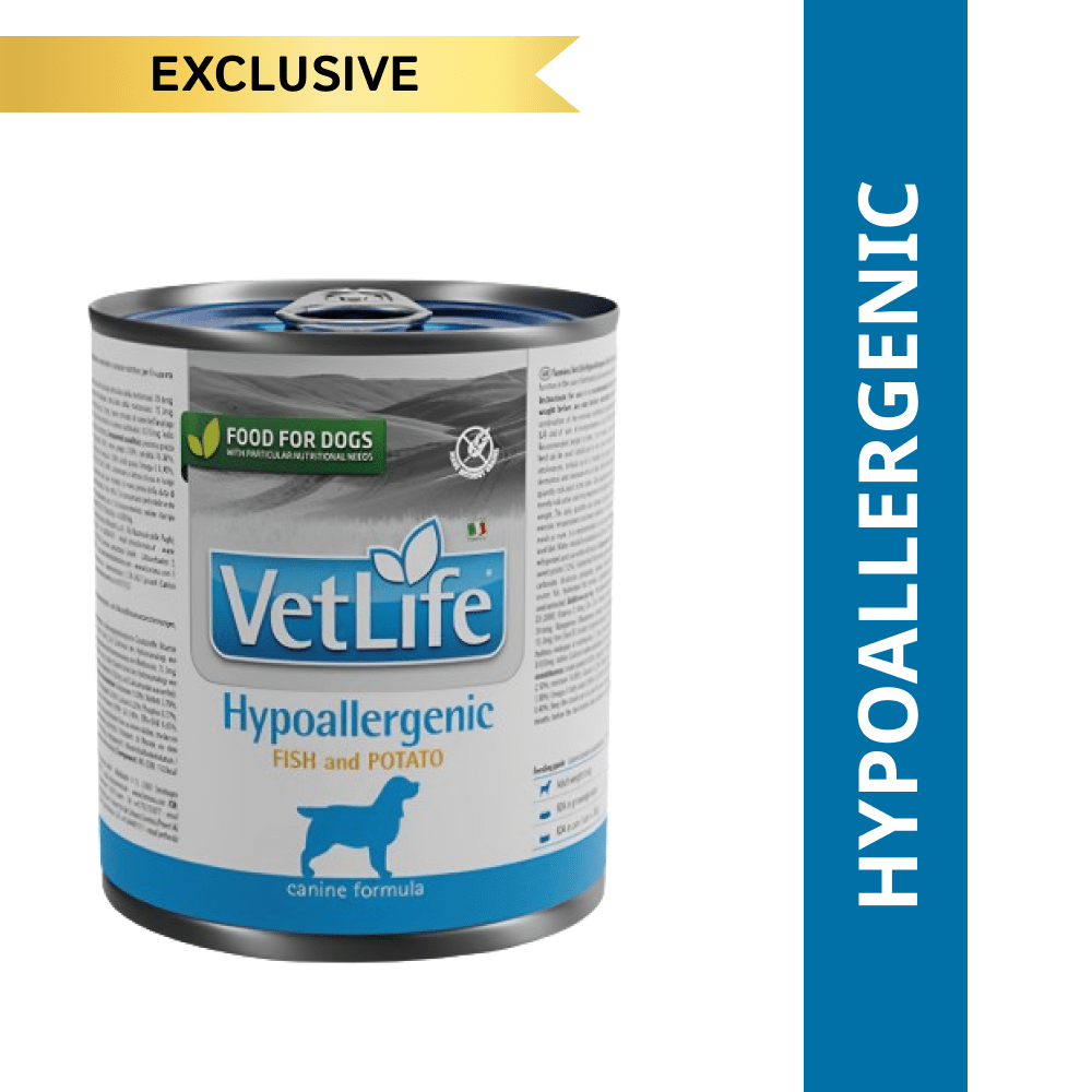 Farmina Vet Life Fish and Potato Hypoallergenic Dog Wet Food