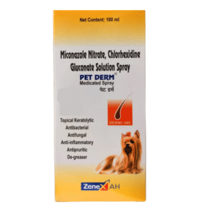 Zenex Pet Derm Spray For Dogs and Cats