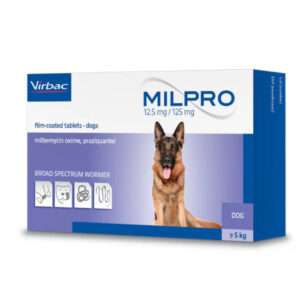 Virbac Milpro Dewormer for Dogs (above 5kg)