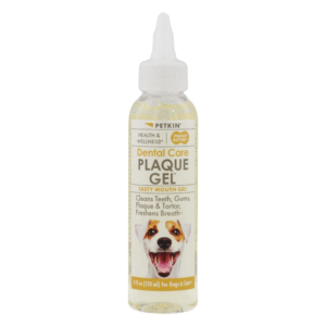 Petkin Peanut Butter Plaque Gel for Dogs and Cats