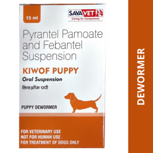 Savavet Kiwof Puppy Deworming Suspension 15ml