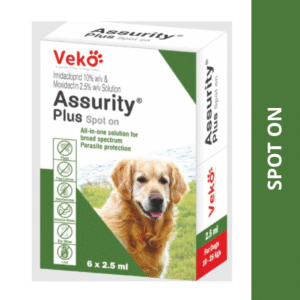 Veko Assurity Plus Tick & Flea Spot On for Dogs