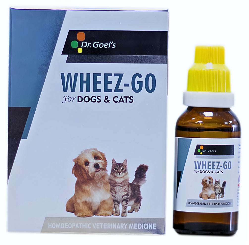 Dr Goel's Wheez Go Respiratory care for Dogs and Cats (30ml)