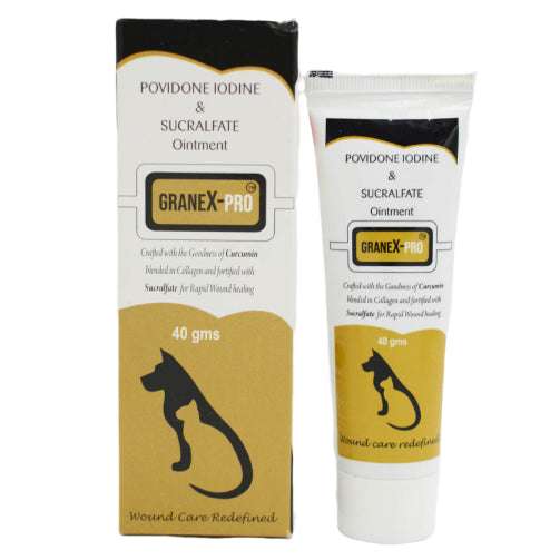 Sihil GraneX Pro Ointment (Povidone iodine & Sucralfate) for Dogs And Cats