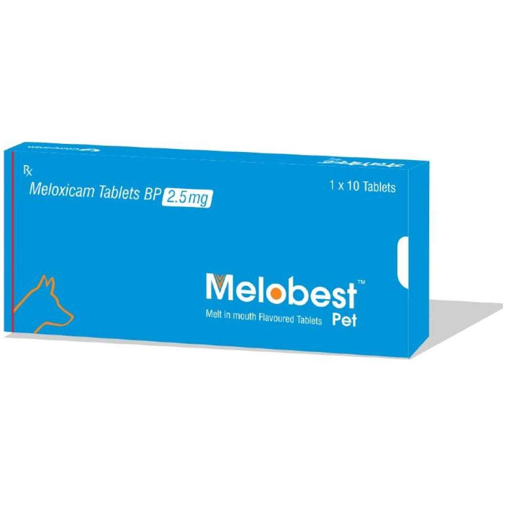 Ttk Melobest Pet 2.5 mg (Meloxicam) Tablet for Dogs