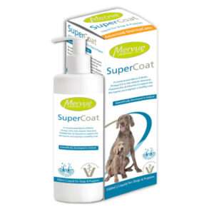 Mervue Supercoat Skin & Coat Supplements for Dogs (150ml)
