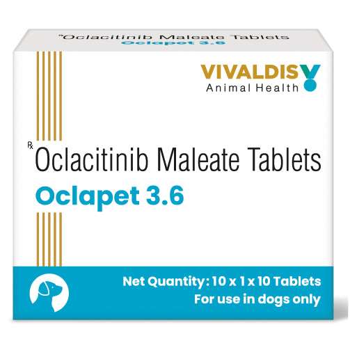 Vivaldis Oclapet (Oclacitinib) 3.6 mg Tablets for Dogs