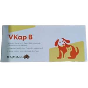Vvaan Vkap B Digestive & Probiotics Supplements for Dogs & Cats (10 tablets)