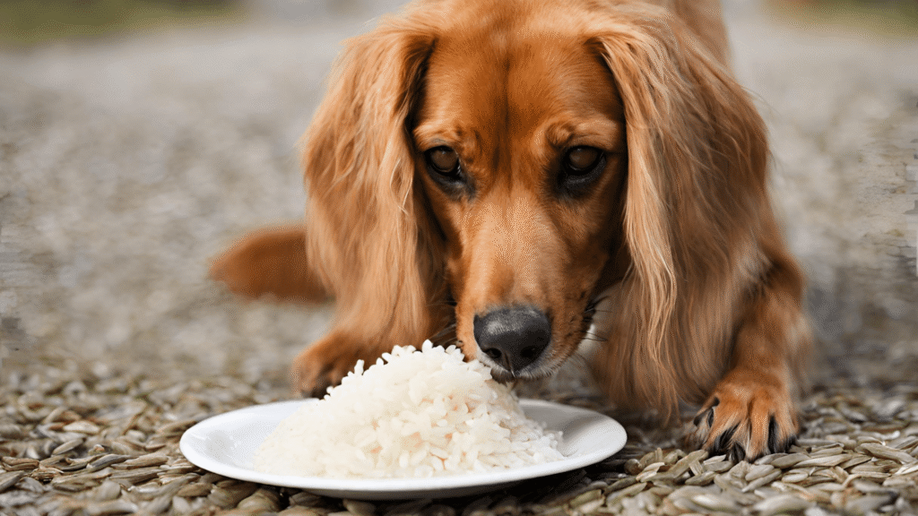 feeding rice to your pet