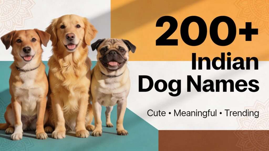 200+ Popular Indian Dog Names