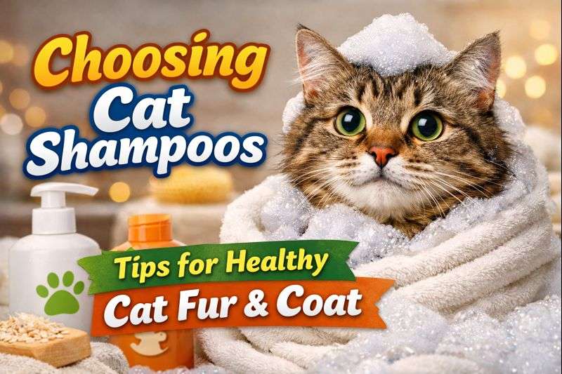 Choosing Cat Shampoos: Tips for Healthy Cat Fur and Coat