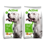 Active All Breed 100% Veg Dog Dry Food (Buy 1 Get 1) image 3