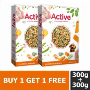 Active Chicken and Pumpkin Biryani Fresh Food For Dogs (Buy 1 Get 1)