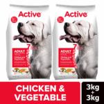Active Chicken and Vegetables Adult Dog Dry Food (Buy 1 Get 1) image 3