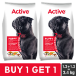 Active Chicken and Vegetables Puppy Dog Dry Food (Buy 1 Get 1) image 2