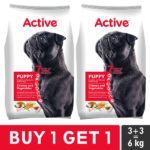 Active Chicken and Vegetables Puppy Dog Dry Food (Buy 1 Get 1) image 3