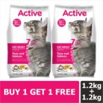 Active Tuna and Salmon Adult Cat Dry Food (Buy 1 Get 1) image 1