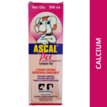 Alembic Ascal Pet Syrup Calcium Supplement for Dogs and Cats (300ml) image 1