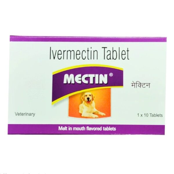 Alembic Mectin Tablet (Ivermectin) 10mg for Dogs