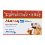 Alembic Metacef (Cephalexin) 600mg Tablets for Dogs and Cats image 1