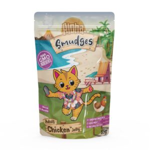 Aloha Smudges Ocean Fish and Salmon in Jelly Adult Cat Wet Food