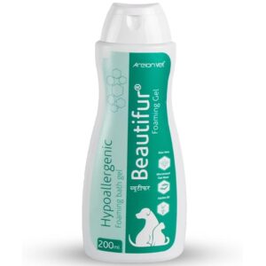 Areion Vet Beautifur Foaming Bath Gel Shampoo for Dogs and Cats