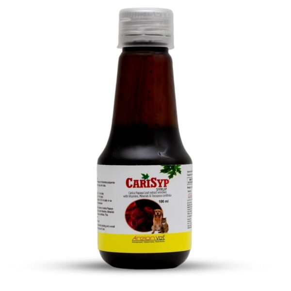 Areion Vet Carisyp Syrup 100ml for Dogs and Cats